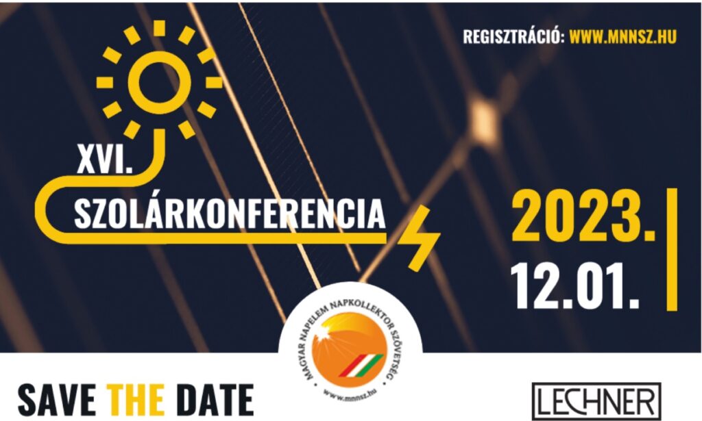 XVI. Szolár Konferencia