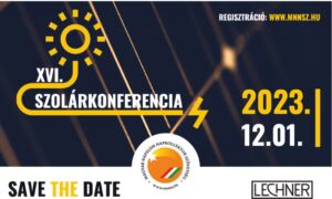 XVI. Szolár Konferencia