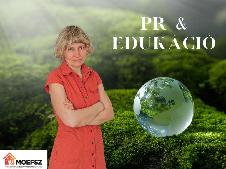 Bemutatkozik Flanek Éva, a MOEFSZ PR és edukációs vezetője